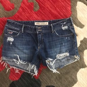 Hollister denim shorts